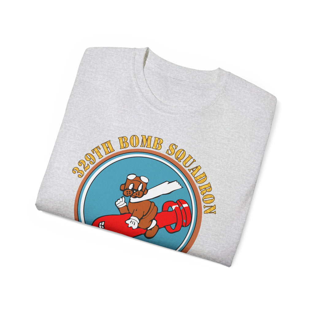 Unisex Ultra Cotton Tee - AAC - 329th Bomb Squadron,93rd Bomb Group - WWII - USAAF