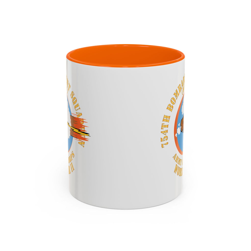 Accent Coffee Mug - AAC - 754th Bombardment Squadron - Army Air Corps - WWII X 300