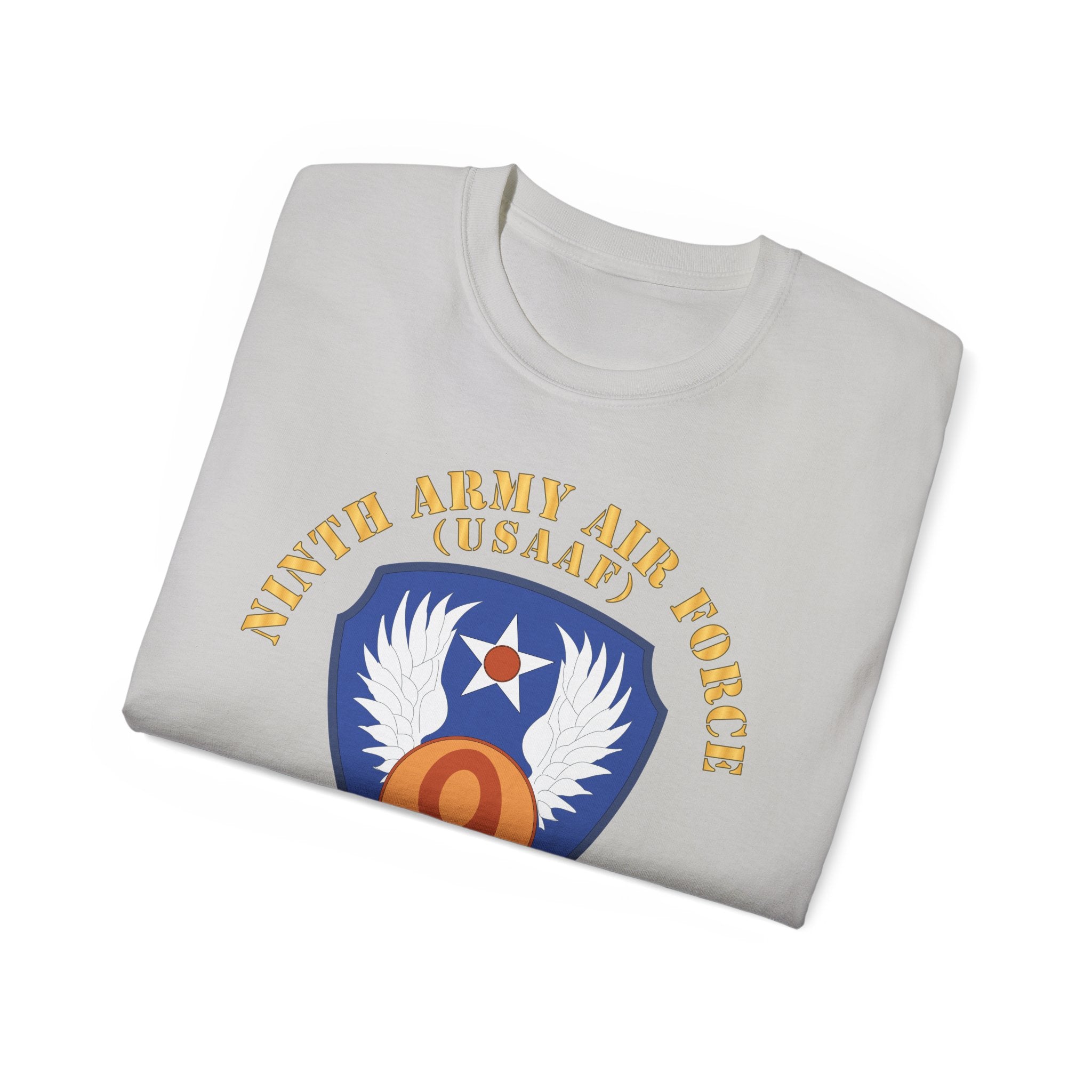 Unisex Ultra Cotton Tee - AAC - SSI - 9th Air Force - WWII - USAAF x 300