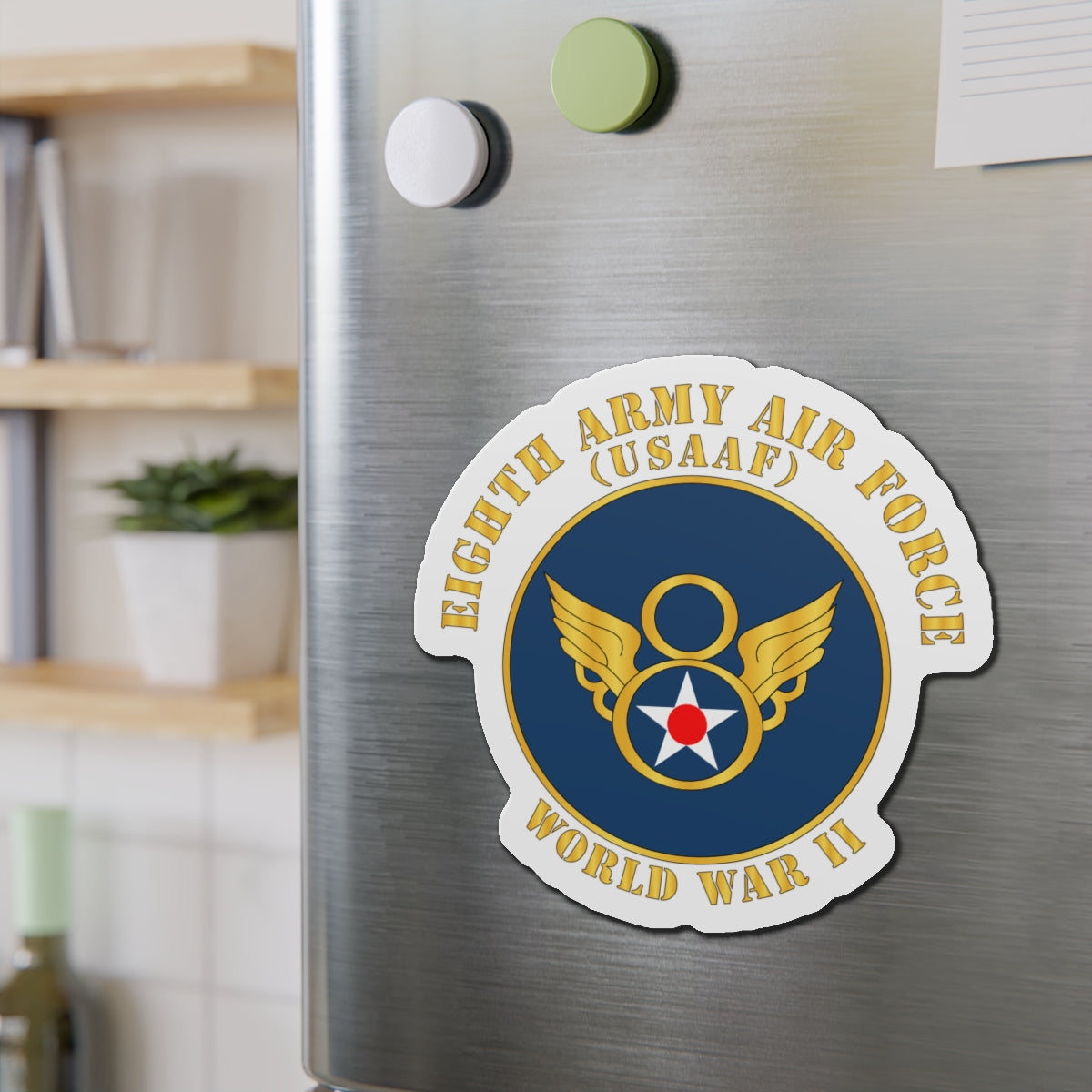 Die-Cut Magnets - AAC - 8th Air Force - WWII - USAAF x 300