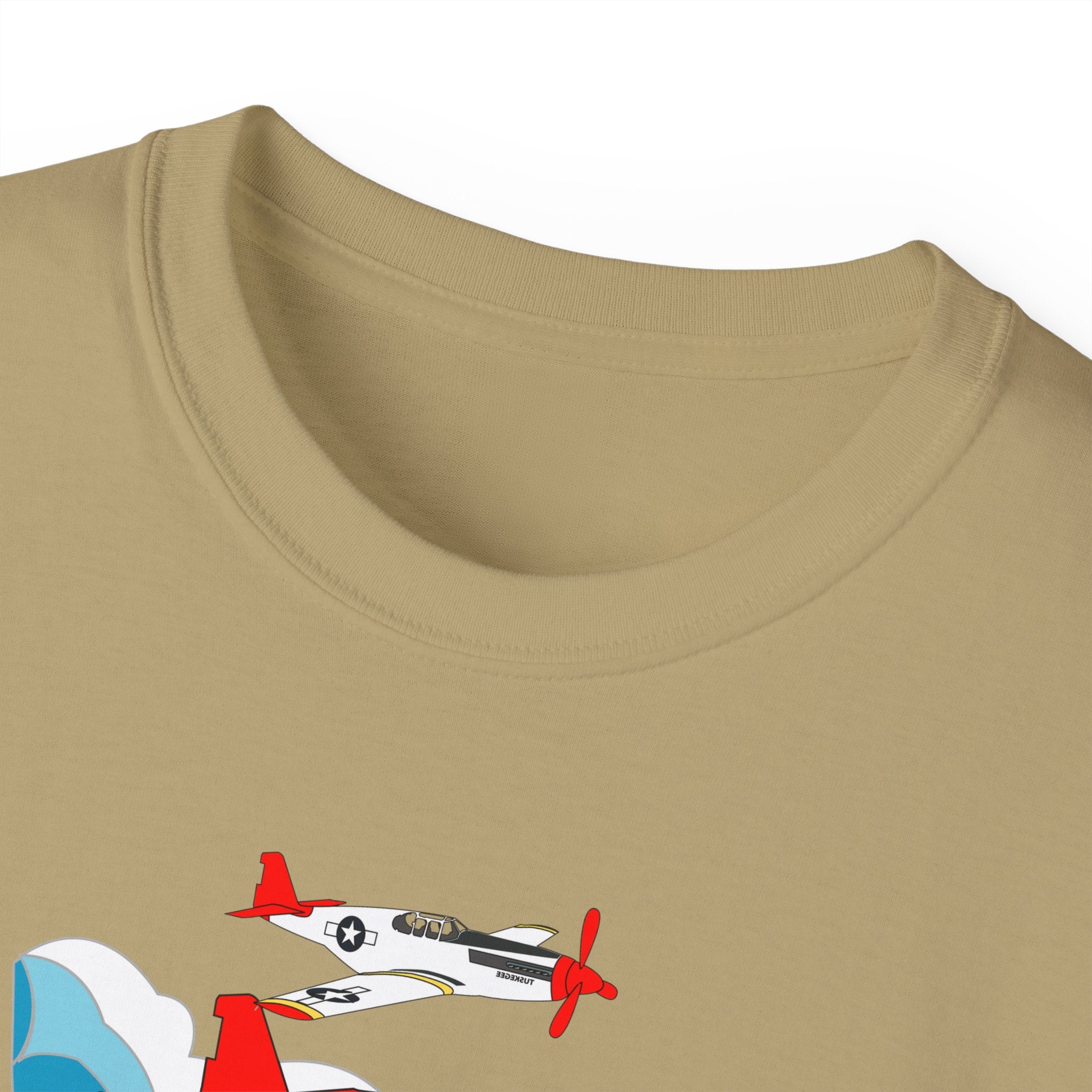 Unisex Ultra Cotton Tee - Army Air Corp - Tuskegee Airmen - Redtails - 3AC - X 300