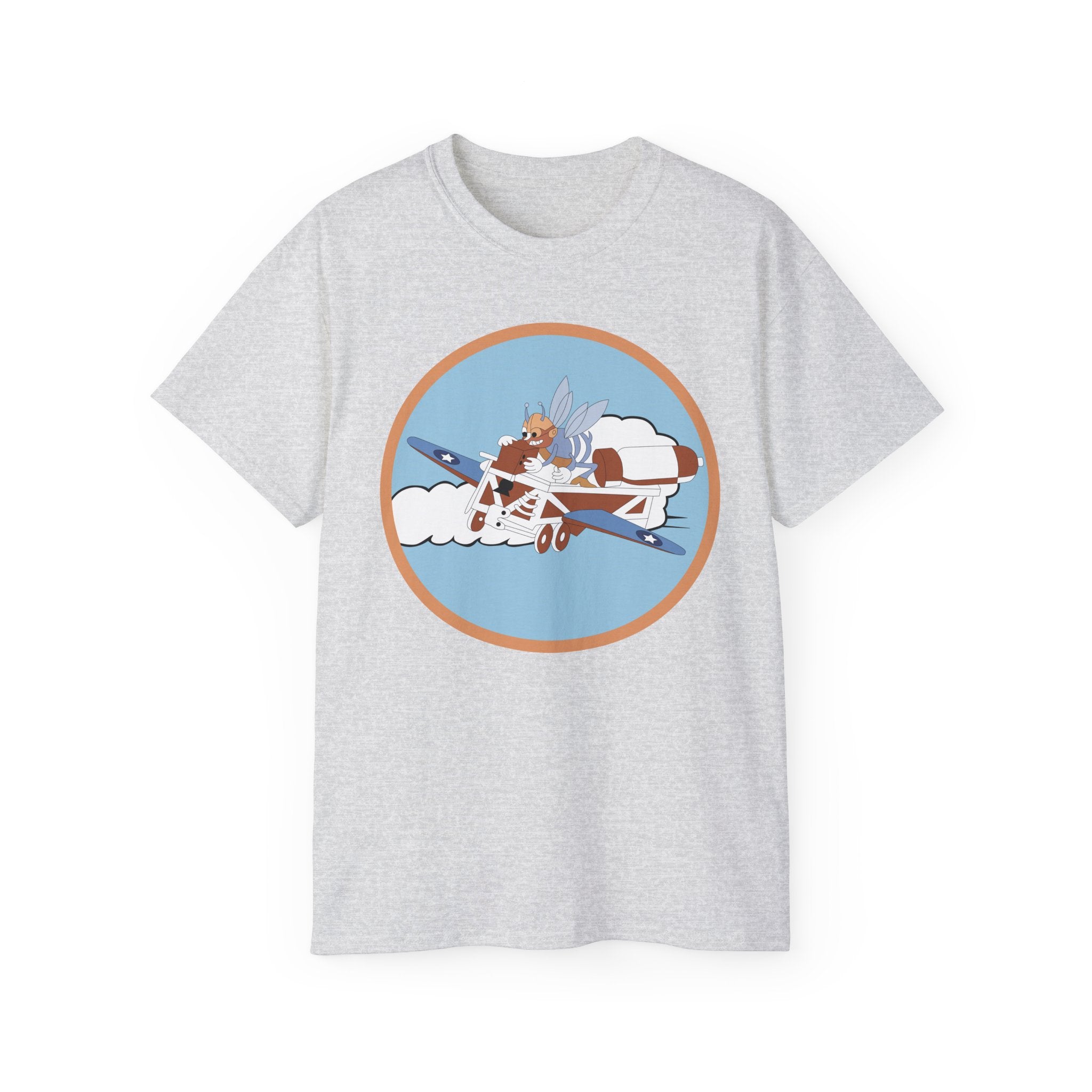 Unisex Ultra Cotton Tee - AAC - 782nd Bomb Squadron, 465th Bomb Group - 15th AF wo Txt X 300