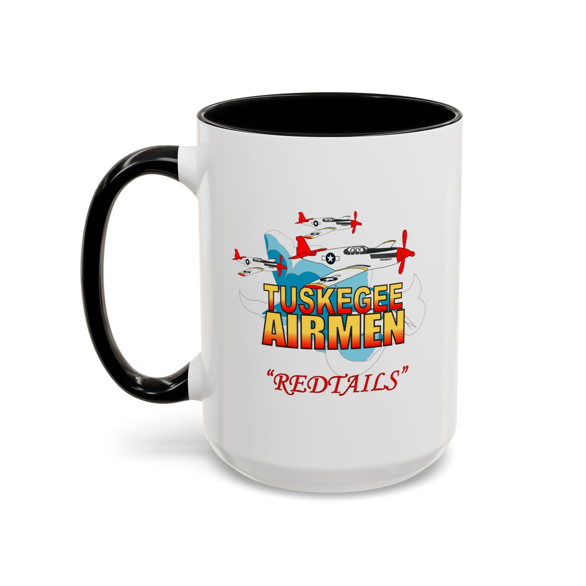 Accent Coffee Mug - Army Air Corp - Tuskegee Airmen - Redtails - 3AC - X 300