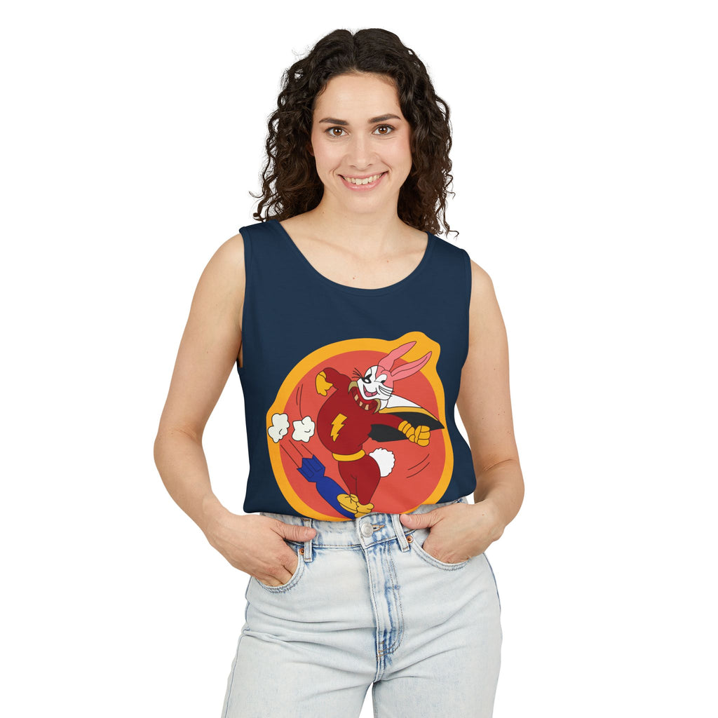 Unisex Garment-Dyed Tank Top - ACC - 715th  Bombardment Squadron wo Txt X 300