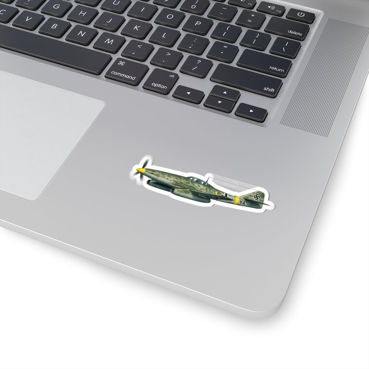 Kiss-Cut Stickers - WWII - Fighter Aircraft - Messerschmitt Me 262 - Profile - Left - In Flight