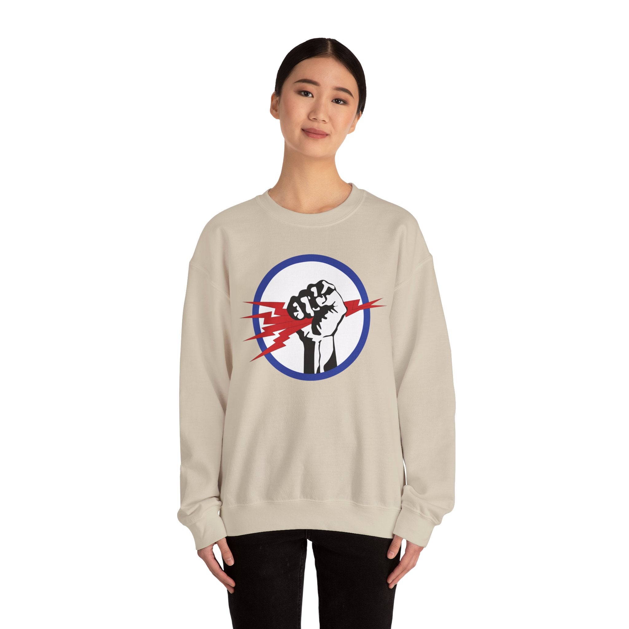 Crewneck Sweatshirt - AAC - 827th Bomb Squadron, 484th Bomb Group - 15th AAF wo Txt X 300