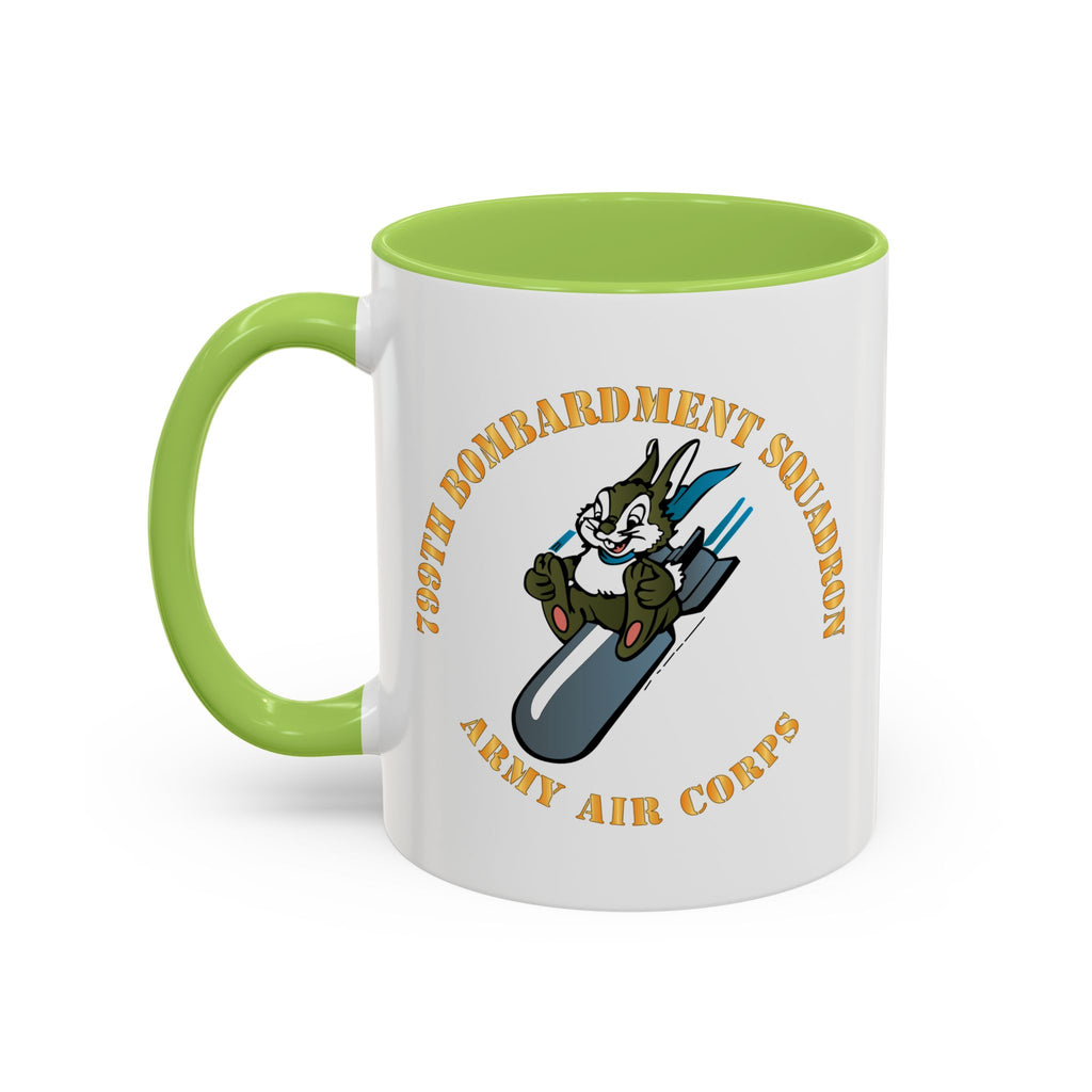 Accent Coffee Mug - AAC - 799th Bombardment Squadron X 300