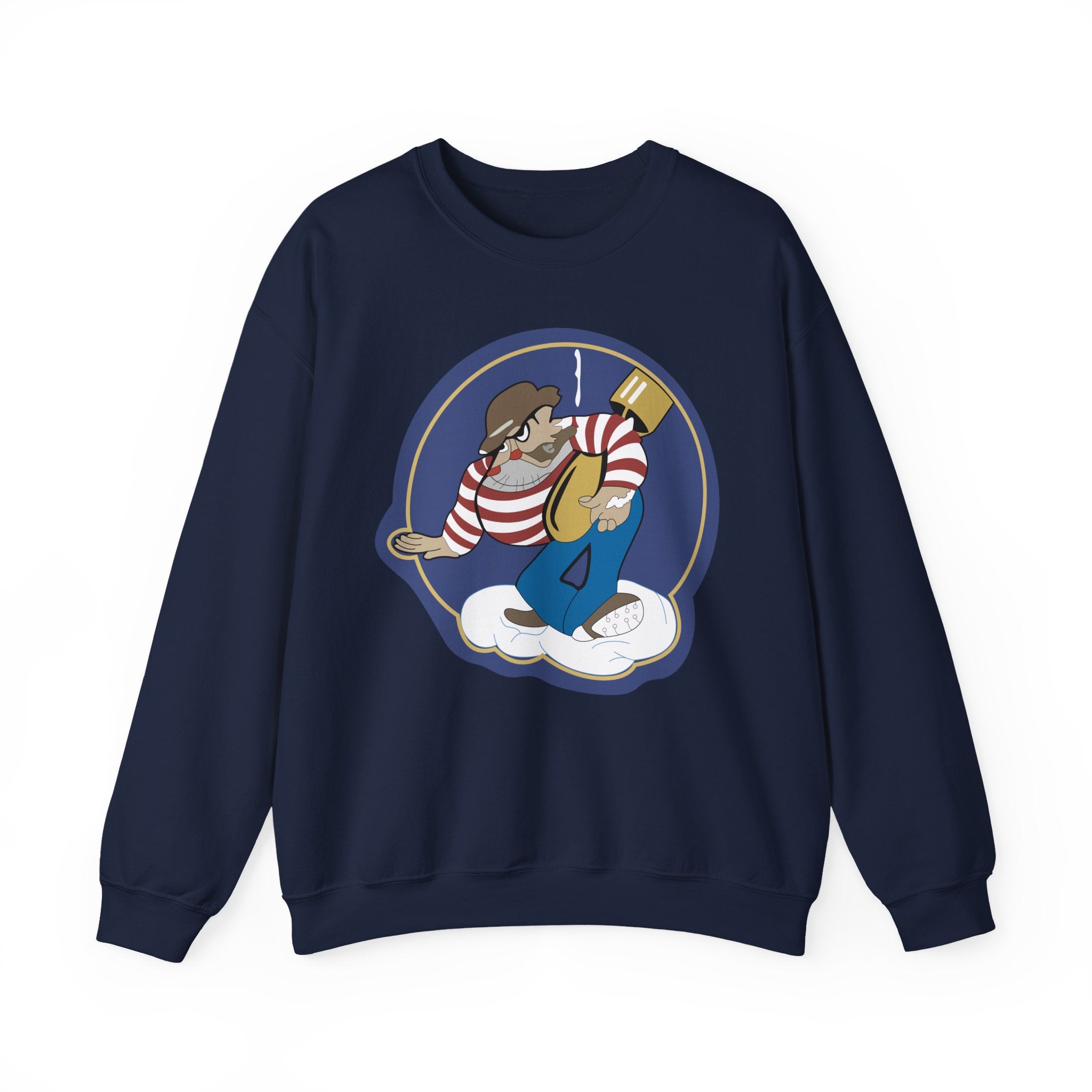 Crewneck Sweatshirt - AAC - 869th Bomb Squadron, 497th Bomb Group wo Txt X 300