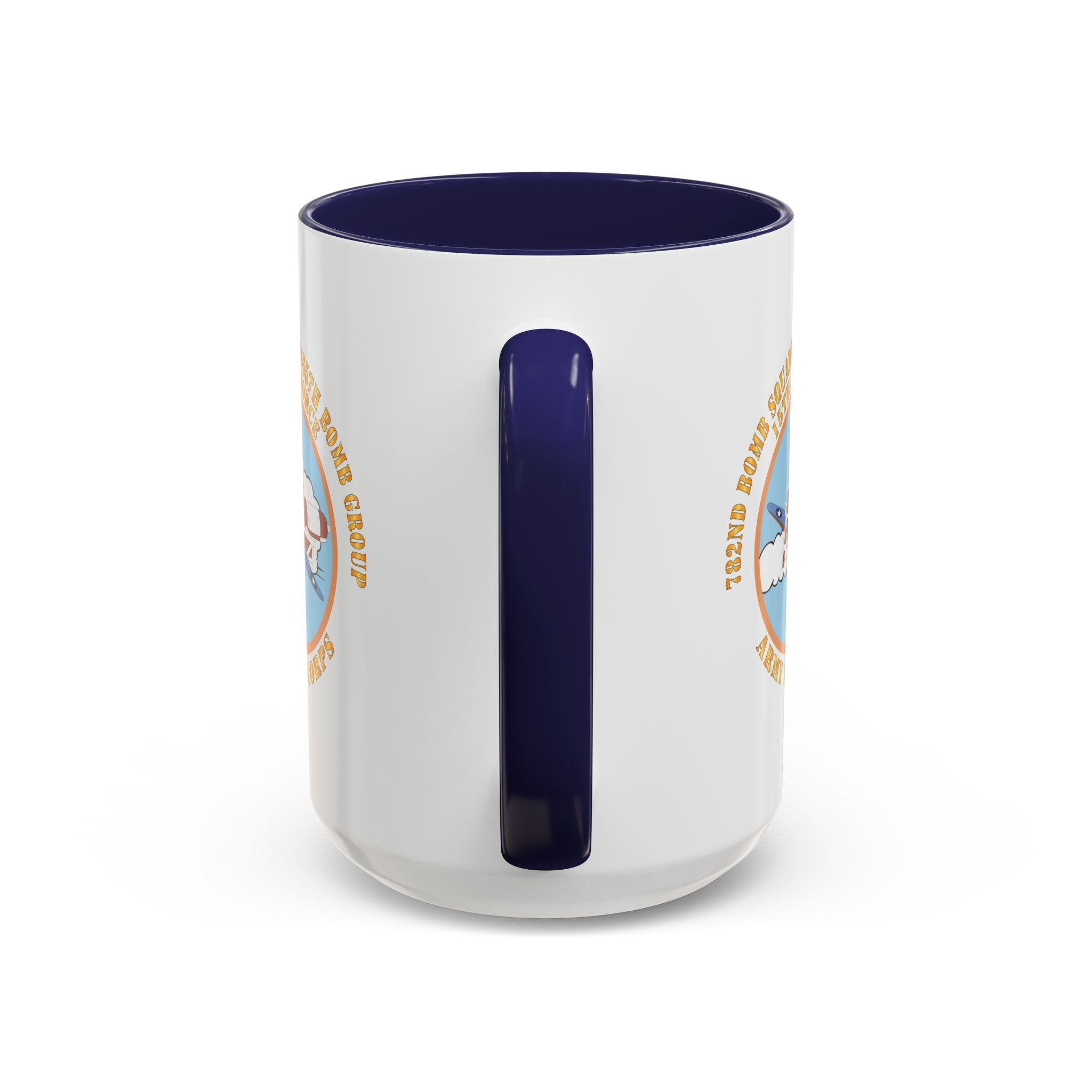 Accent Coffee Mug - AAC - 782nd Bomb Squadron, 465th Bomb Group - 15th AF X 300