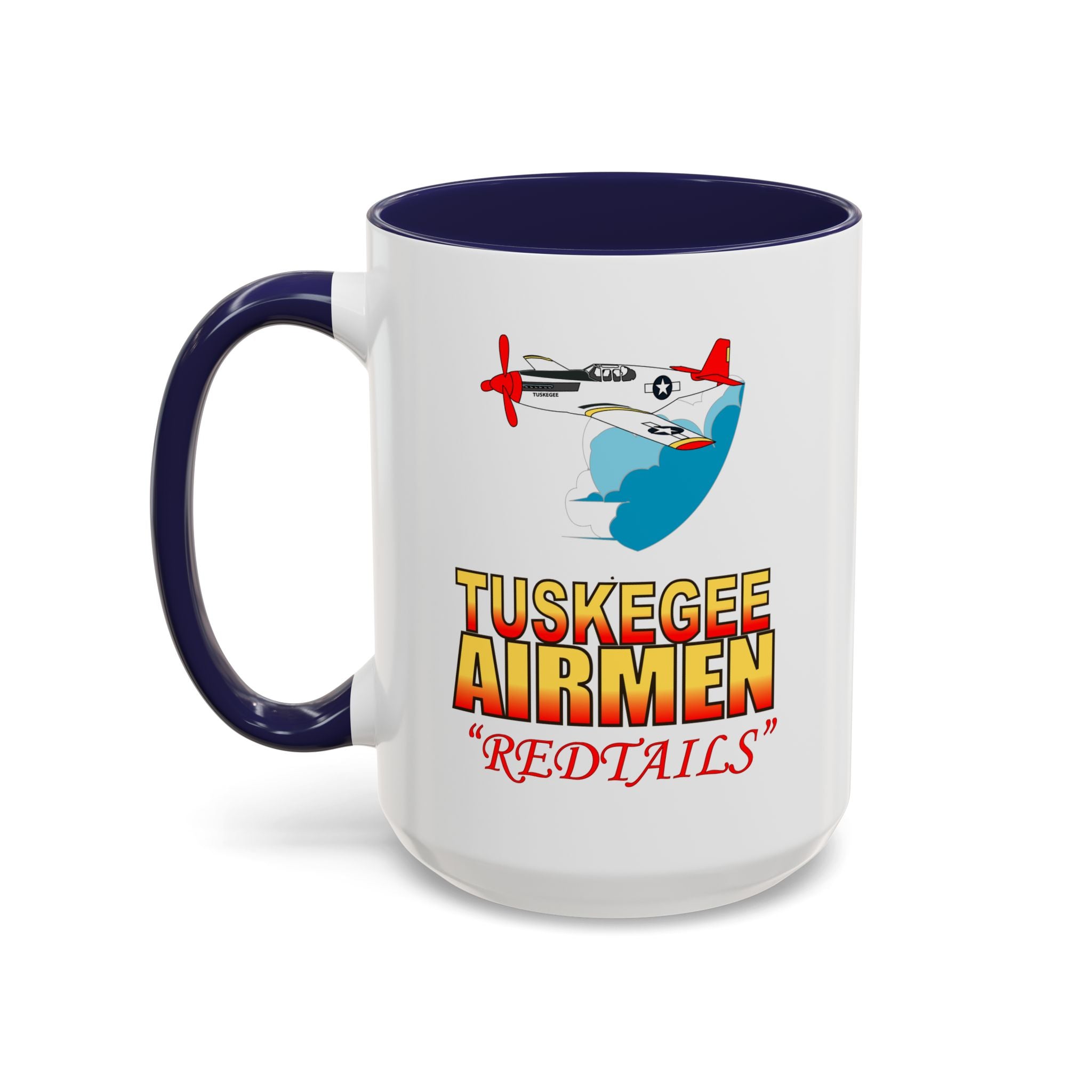 Accent Coffee Mug - Army Air Corp - Tuskegee Airmen - Redtails - AC - X 300
