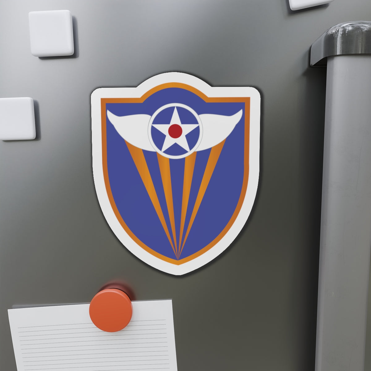 Die-Cut Magnets - AAC - SSI - 4th Air Force wo Txt X 300