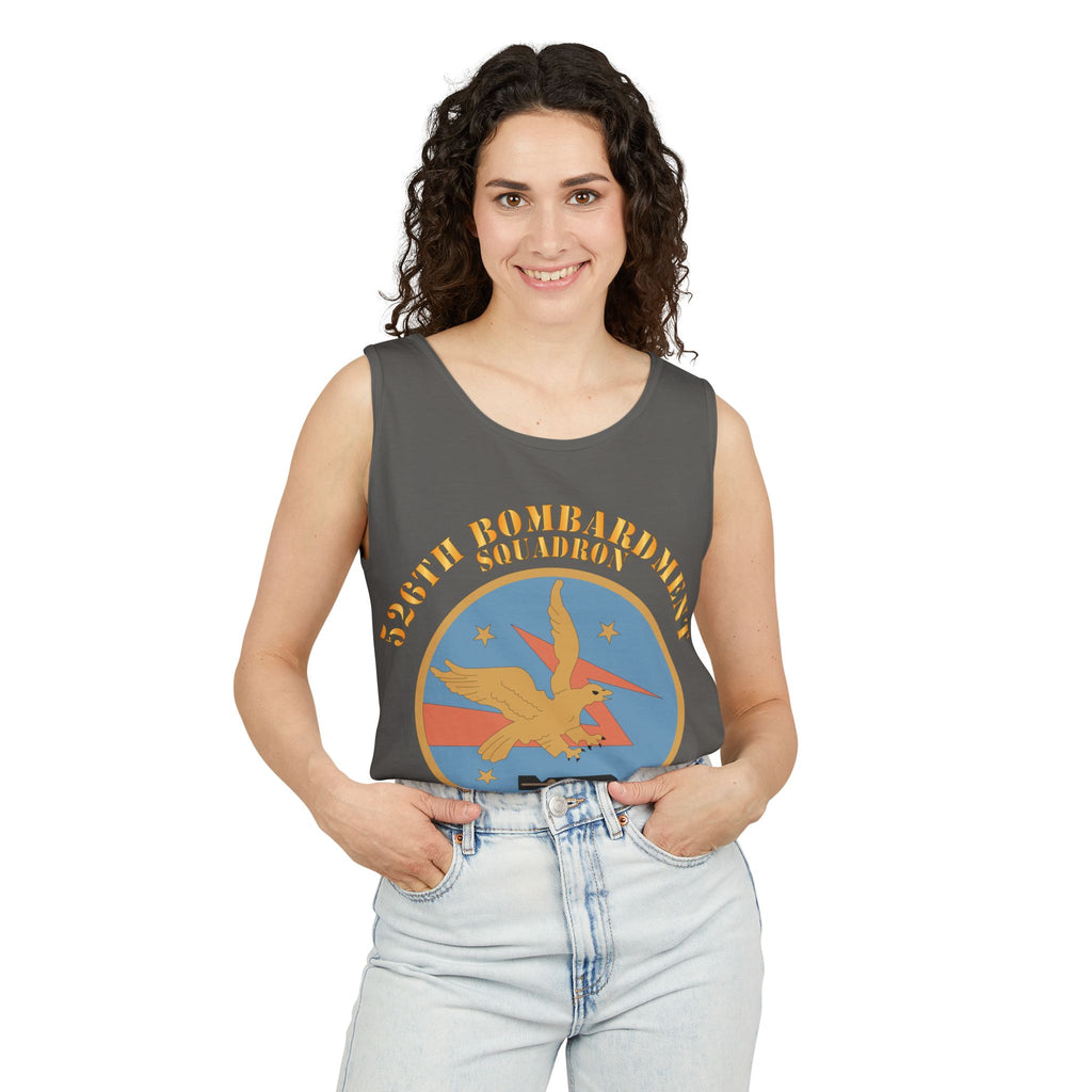 Unisex Garment-Dyed Tank Top - AAC - 526th Bombardment Squadron - WWII X 300