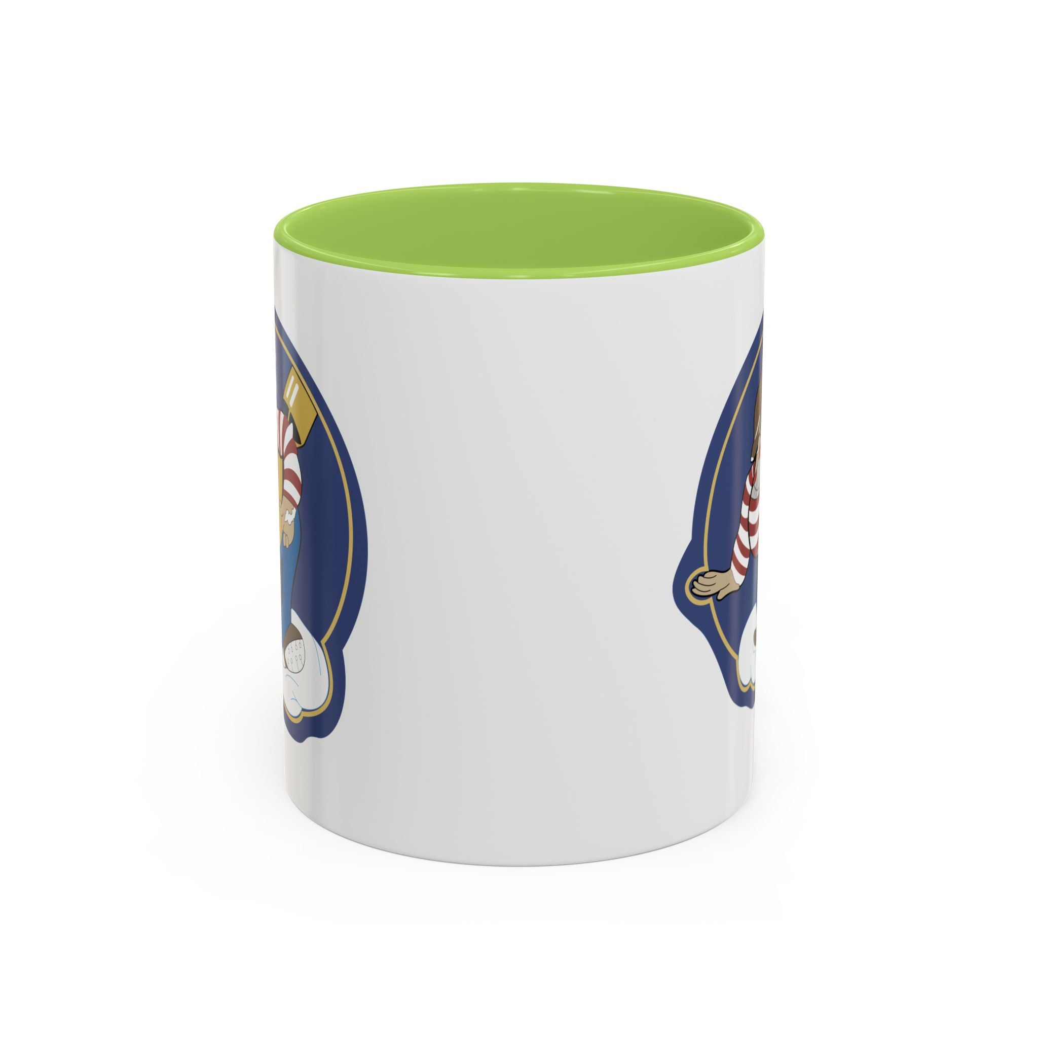 Accent Coffee Mug - AAC - 869th Bomb Squadron, 497th Bomb Group wo Txt X 300