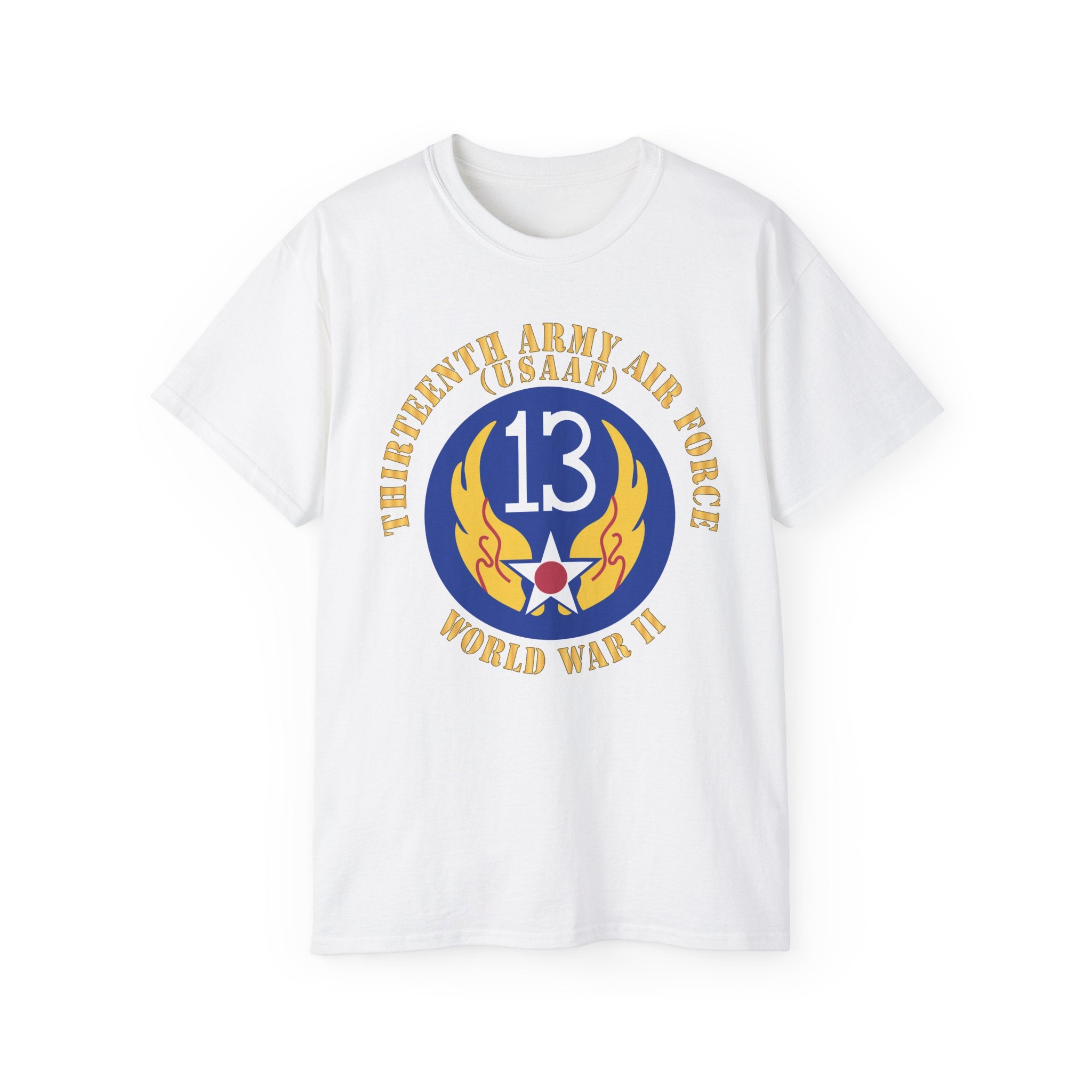 Unisex Ultra Cotton Tee - AAC - SSI - 13th Air Force - WWII - USAAF x 300
