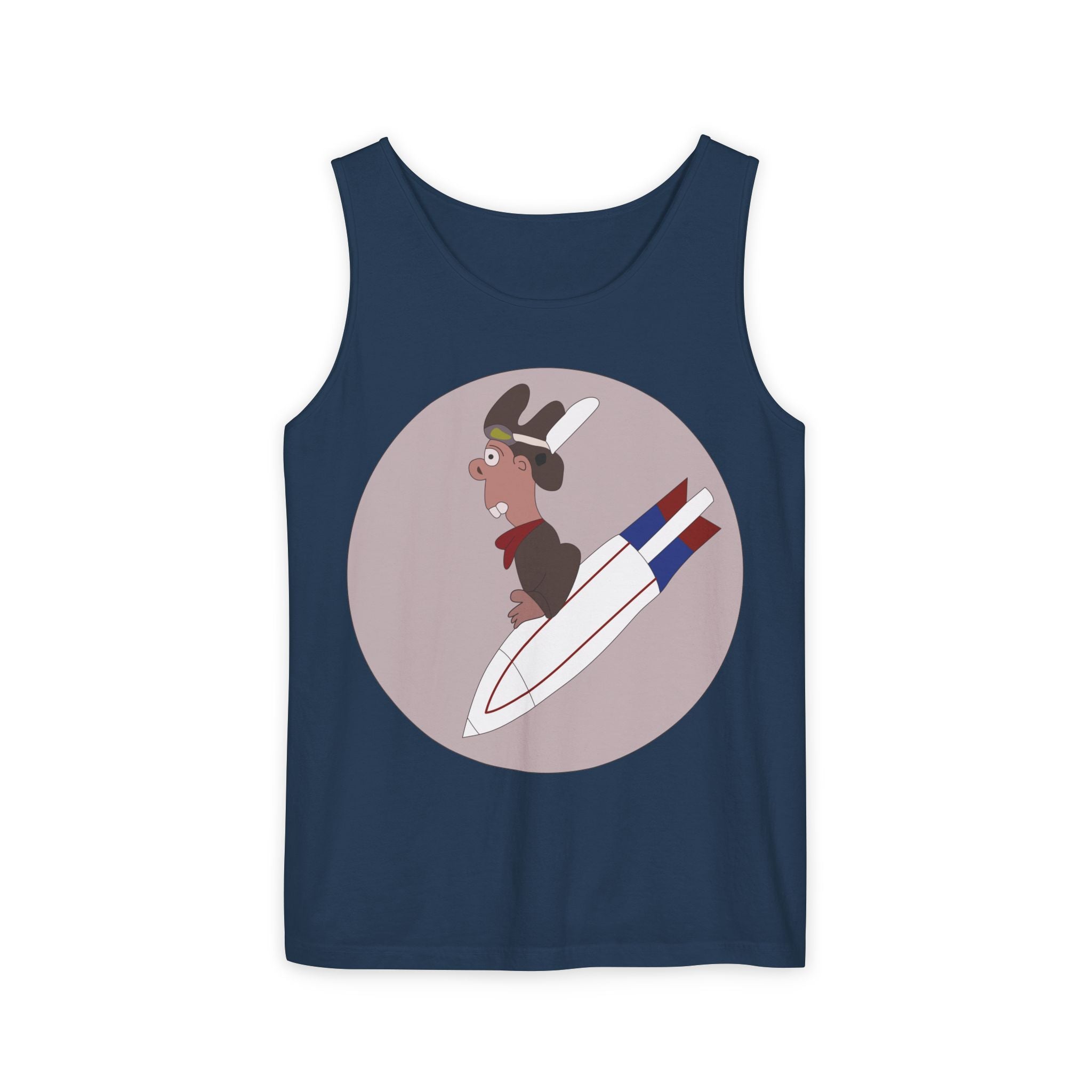 Unisex Garment-Dyed Tank Top - AAC - 360th Bombardment Squadron wo Txt X 300