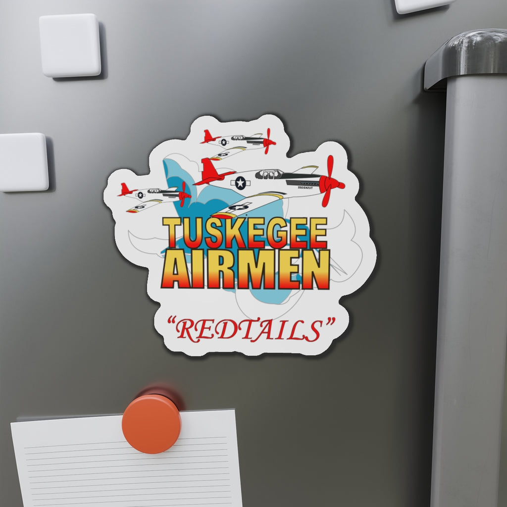 Die-Cut Magnets - Army Air Corp - Tuskegee Airmen - Redtails - 3AC - X 300