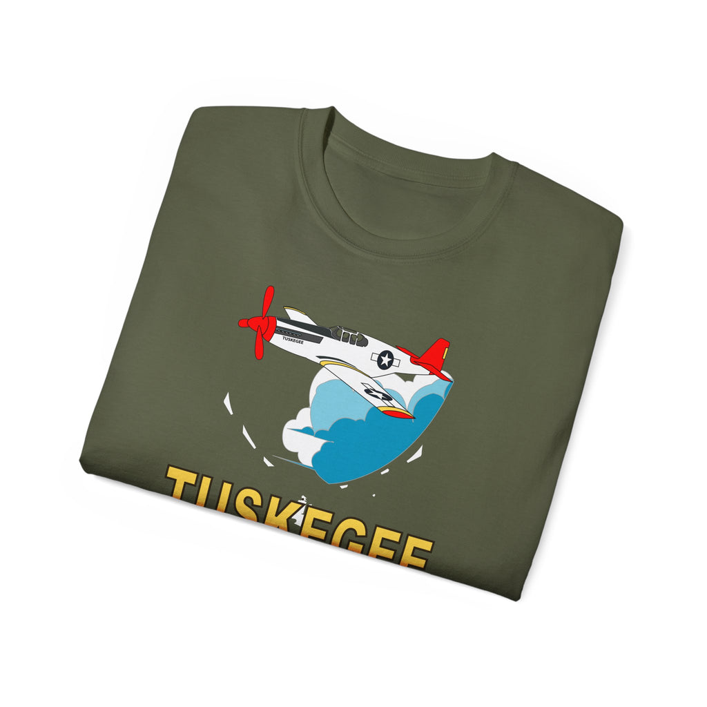 Unisex Ultra Cotton Tee - Army Air Corp - Tuskegee Airmen - Redtails - AC - X 300