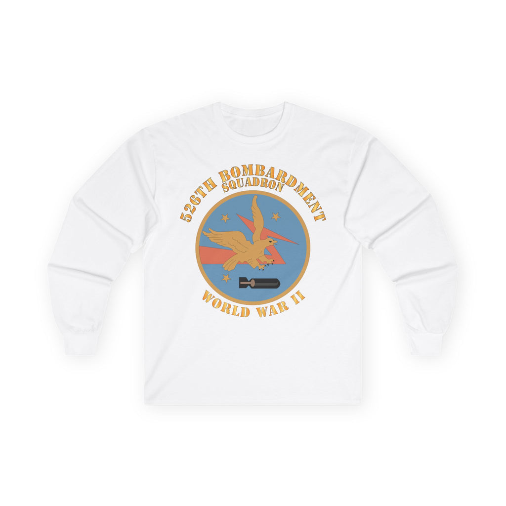 Unisex Long Sleeve Tee - AAC - 526th Bombardment Squadron - WWII X 300