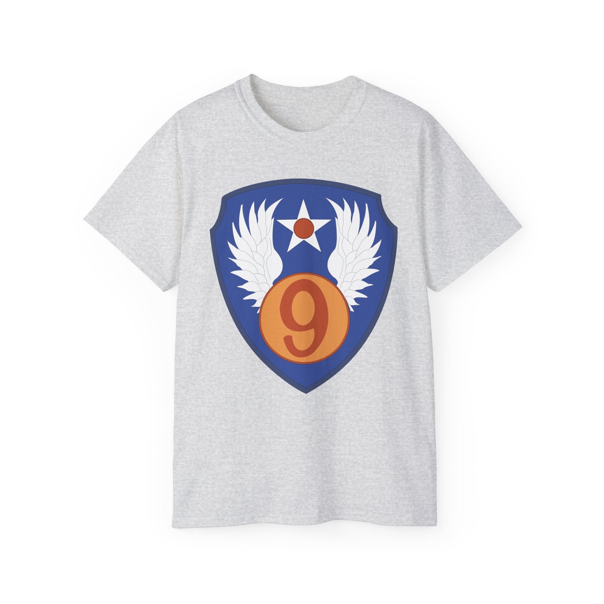 Unisex Ultra Cotton Tee - AAC - SSI - 9th Air Force wo Txt X 300